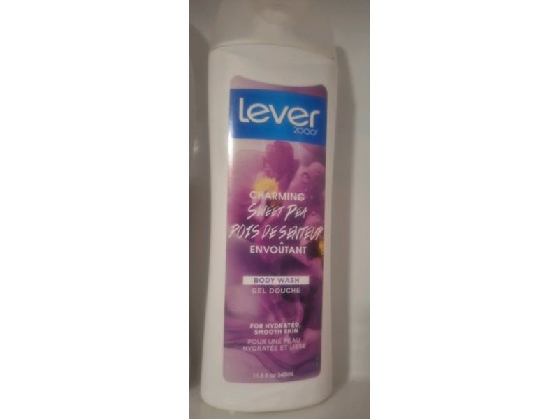 Lever 2000 Body Wash, Charming Sweet Pea, 11.5 fl oz/340 mL