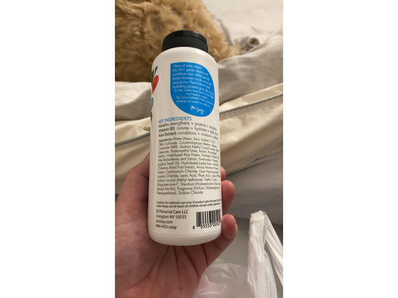 So Cozy 3 In 1 Shampoo, Conditioner And Wash, Mango-Go, 10.5 fl oz/311 mL