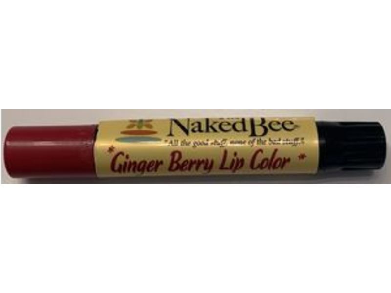 The Naked Bee Ginger Berry Lip Color, 0.09 oz/2.55 g