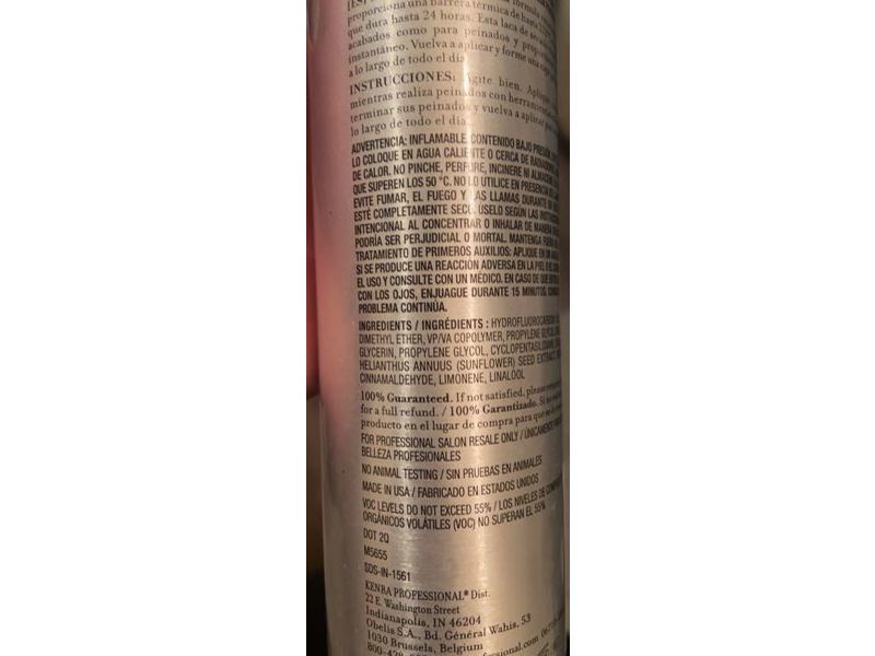 Kenra Professional Fast-Dry Hairspray, 8, 8 fl oz/236 g