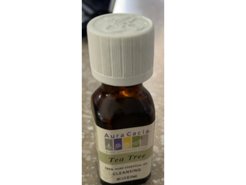 Aura Cacia Essential Tea Tree Oil, 0.5 fl oz/15 mL