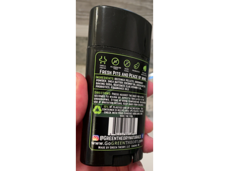 GT Green Theory Probiotic Deodorant Neptune After Dark, 2.65 oz/75 g