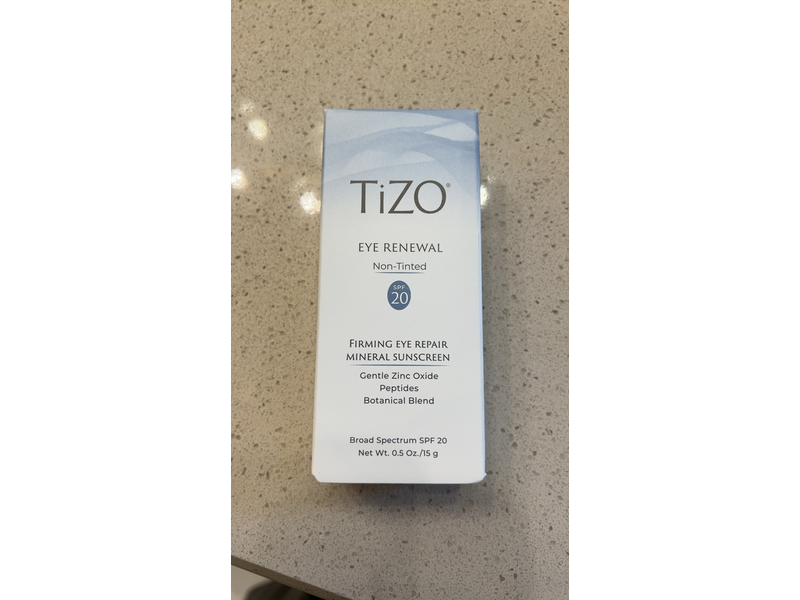 Tizo Eye Renewal Non-Tinted SPF20 Mineral Sunscreen, 0.5 oz /15 g