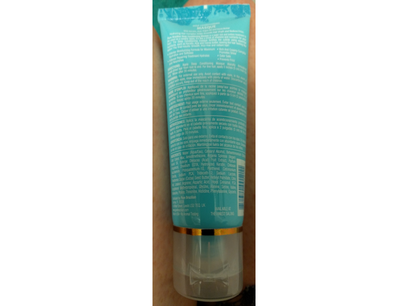 Pure Brazilian Deep Conditioning Mask, 2 fl oz/59 mL