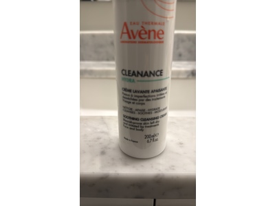 Avene Cleanance HYDRA Soothing Cleansing Cream, 200 mL/6.7 fl oz