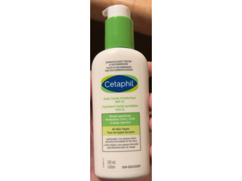 Cetaphil Daily Facial Moisturizer, SPF 15, 120mL