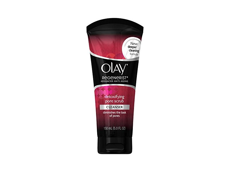 Olay Regenerist Detoxifying Pore Scrub Cleanser, 5.0 Fluid Ounce