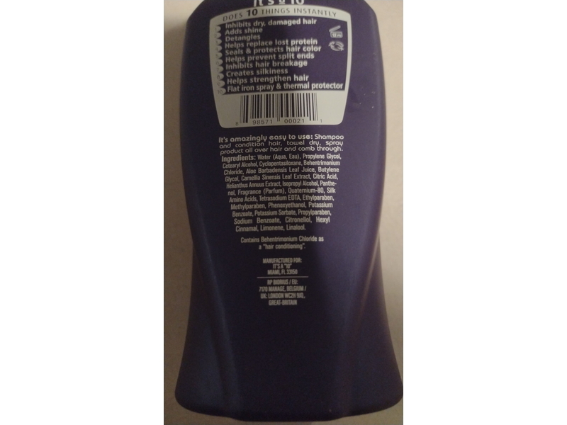 It's A 10 Miracle Leave In Product, 10 fl oz/295.7 mL
