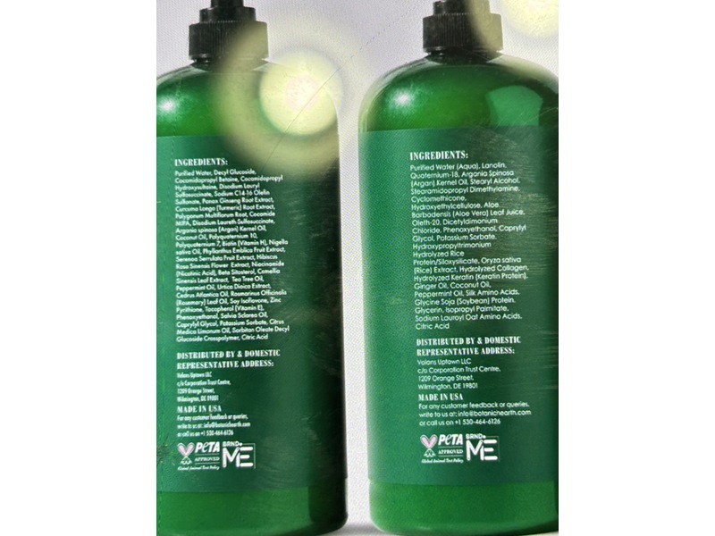 Botanic Hearth Shampoo & Conditioner, Tea Tree, 16 fl oz/473 mL