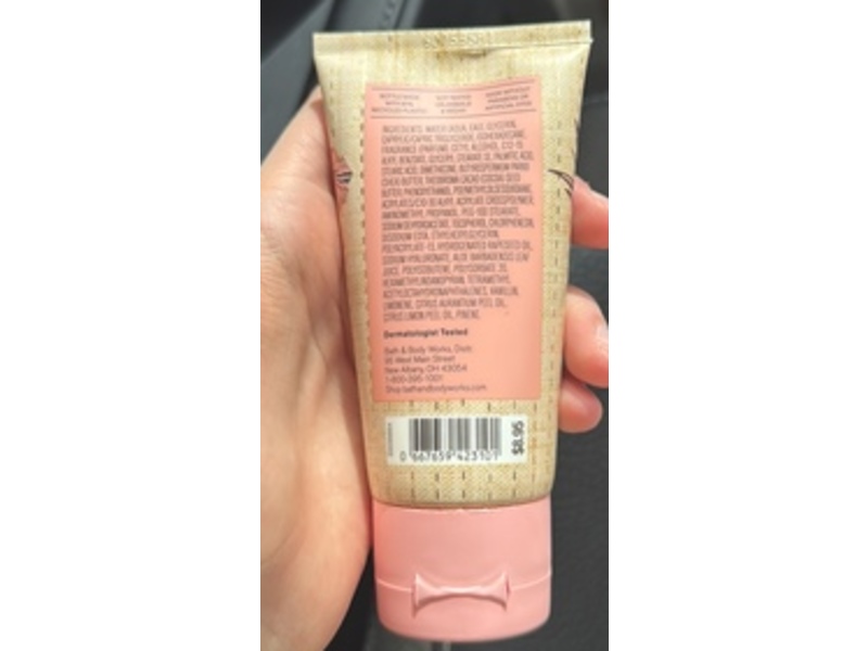 Bath & Body Works Costa Rica Body Cream, Pink Pineapple, 2,5 oz/70 g