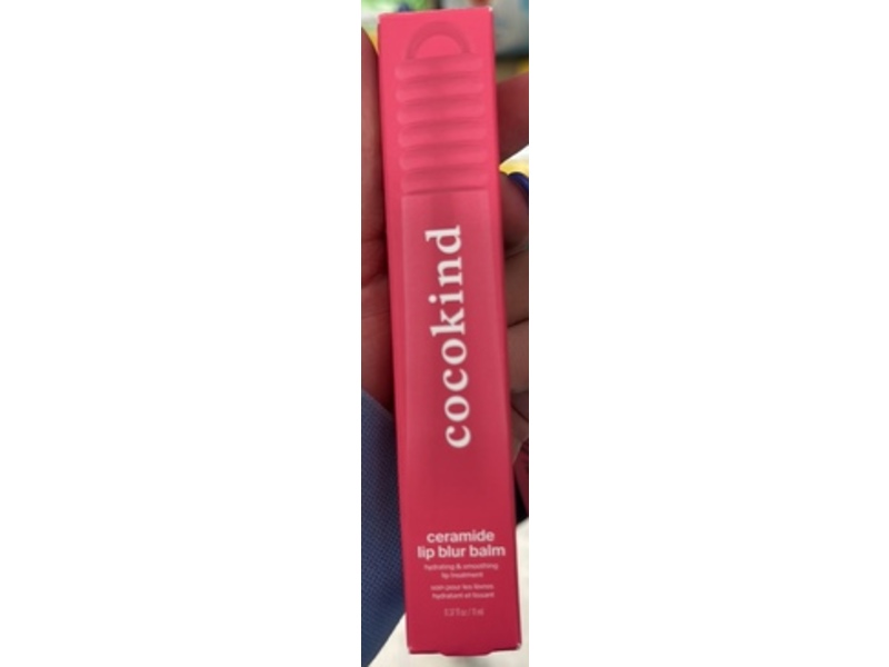 Cocokind Ceramide Lip Blur Balm, Be Brave, 0.37 fl oz/11 mL