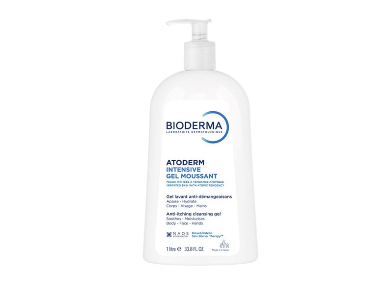 Bioderma Atoderm Intensive Foaming Gel, 33.8 fl oz/1 L