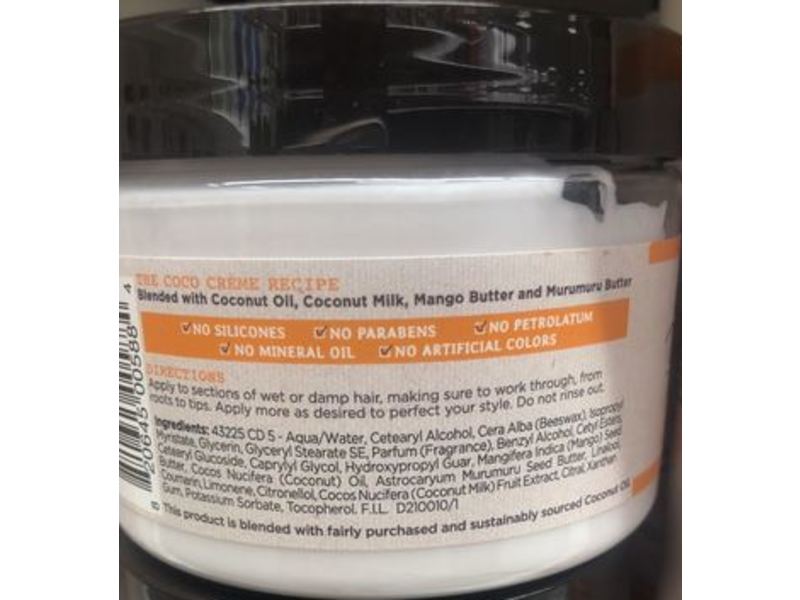 Carol's Daughter Coco Creme Coil Enhancing Moisture Butter, 12 oz/340 g