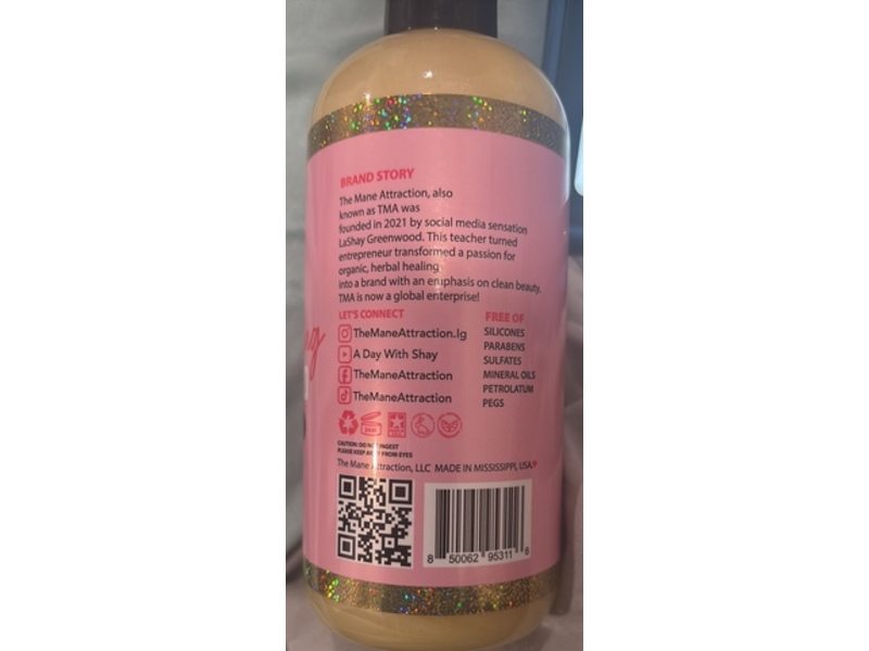 The Mane Attraction Moisturizing Shampoo, 12 oz/355 mL