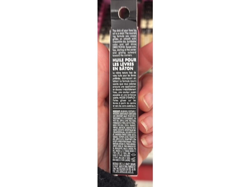 e.l.f. Glow Reviver Slipstick Lip Oil Stick, Loveslick, 0.11 oz/3.4 g