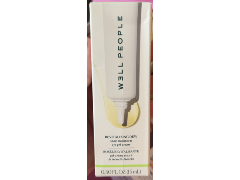 Well People Revitalizing Dew Snow Mushroom Eye Gel Cream, 0.5 fl oz/15 mL