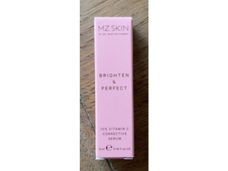 Mz Skin By Dr, Maryam Zamani Brighten & Perfect Corrective Serum, vitamin C, 0.16 fl oz/5 mL