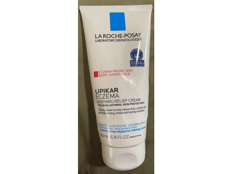 La Roche-Posay Eczema Soothing Relief Cream, 6.76 fl oz/200 mL