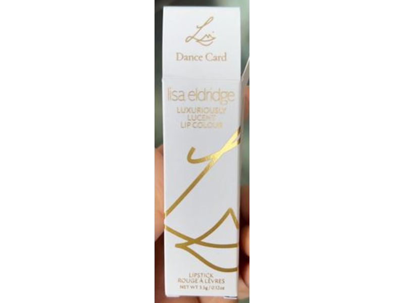 Lisa Eldridge Luxuriously Lucent Lip Colour Lipstick, Dance Card, 0.12 oz/3.5 g