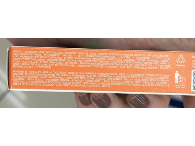 Vichy Laboratories Capital Soleil UV-Clear Facial Sunscreen, Cor 4.0, SPF 60, 40 g