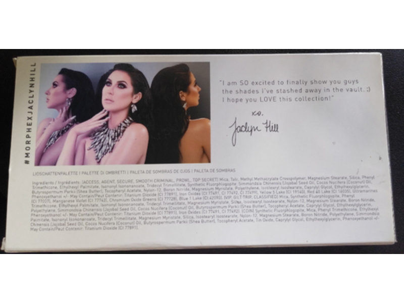 Morphe Jaclyn Hill Eyeshadow Palette, Armed & Gorgeous, 0.56 fl oz/16 g