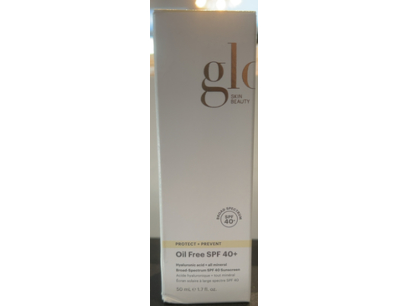 Glo Skin Beauty Oil Free Hyaluronic Acid + All Mineral Sunscreen, Protect Prevent , SPF 40+, 1.7 fl oz/50 mL