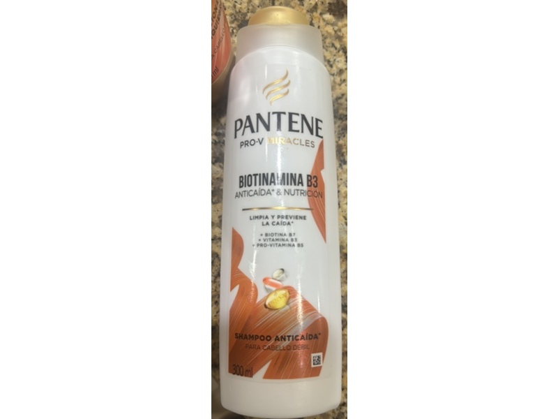 Pantene Pro-V Miracles Anti-Hair Loss Shampoo, Biotinamine B3, 300 mL