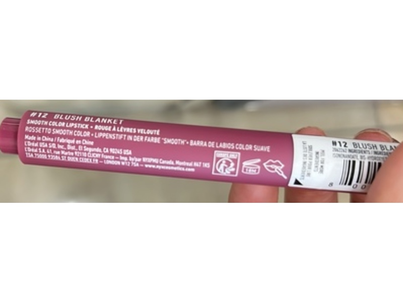 Nyx Fat Matte Lipstick, Blush Blanket, 0.07 oz/2g