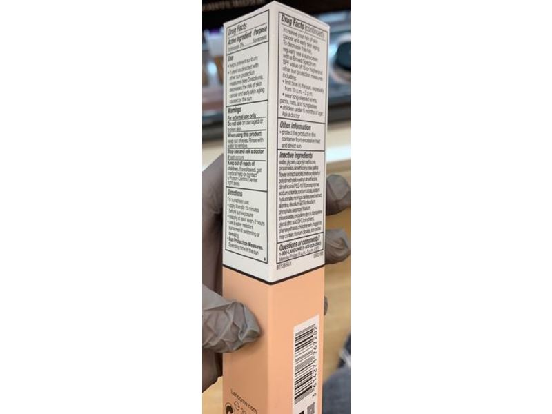 Lancome Skin Feels Good Skin Nourishing Foundation, 035W Fresh Almond, SPF 23, 1.08 fl oz/32 mL