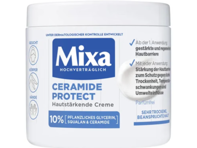 Mixa Ceramide Protect Skin Strengthening Cream, 400 mL