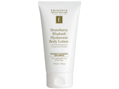 Eminence Hyaluronic Body Lotion, Strawberry Rhubarb, 5 fl oz/147 mL