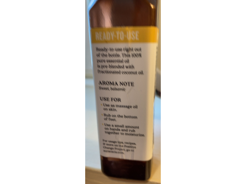 Aura Cacia Ready To Use Essential Oil, Frankincense, 4 fl oz/118 mL