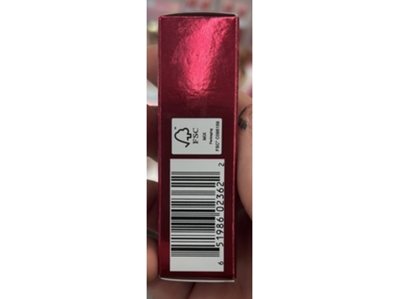 Too Faced Cream Lipstick, Lady Bold, 0.14 oz/4 g