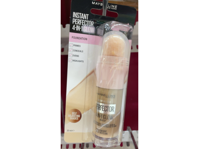 Maybelline Instant Perfector 4 - In - 1 Glow Foundation, Fair Light, 20 mL
