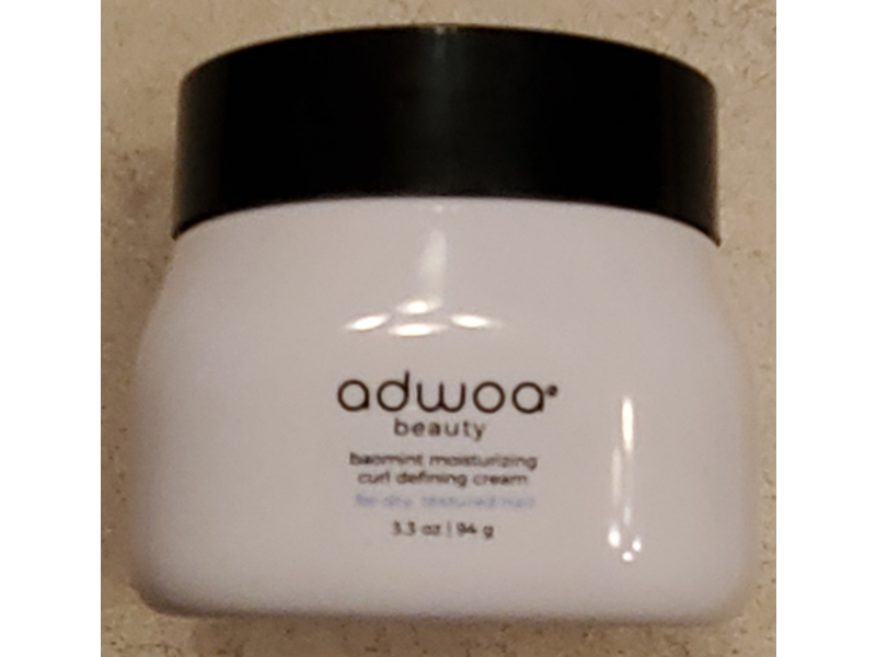 Adwoa Beauty Baomint Moisturizing Curl Defining Cream, 3.3 oz/94 g