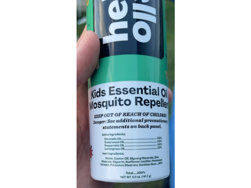 Hello Bello Kids Essential Oil Mosquito Repellent, 5 oz/141.7 g
