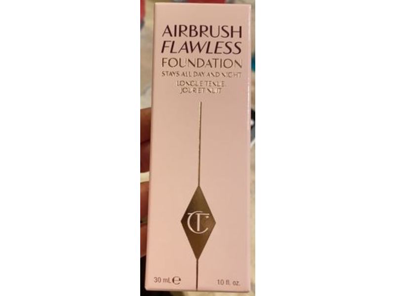 Charlotte Tilbury Airbrush Flawless Foundation, 5 Neutral, 1.0 fl oz/30 mL