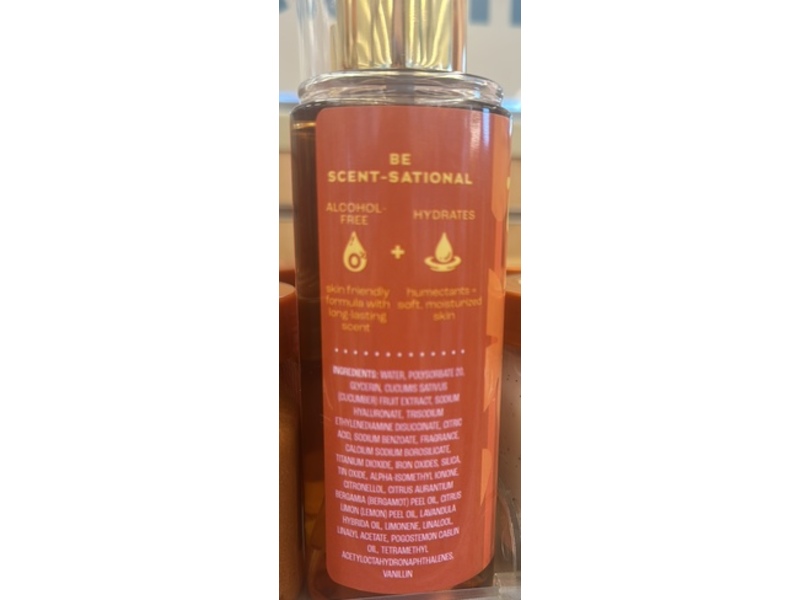 Tree Hut Fragrance Mist, Golden Vanilla, 6 fl oz/177 mL