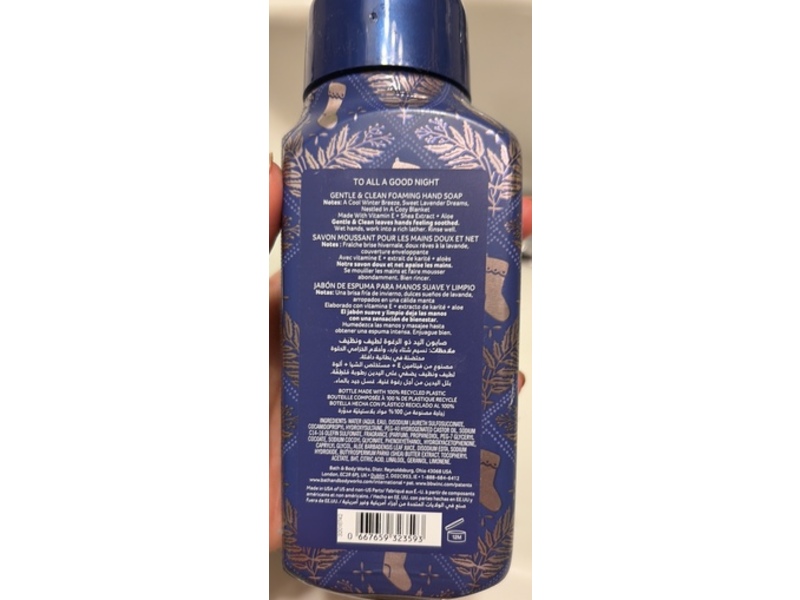 Bath & Body Works Gentle & Clean Foaming Hand Soap, 8.75 oz/259 mL