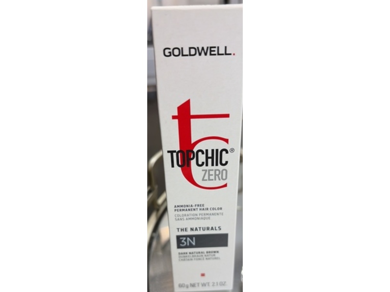 Goldwell Topchic Zero Permanent Hair Color, 3N Dark Natural Brown, 2.1 oz/60 g