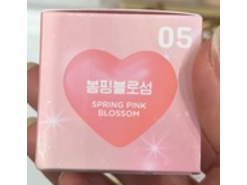 Colorgram Milk Bling Heartlighter, 05 Spring Pink Blossom, 2.2 g
