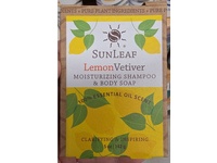 SunLeaf LemonVetiver Moisturizing Shampoo & Body Soap, 5 oz/142 g - Image 3