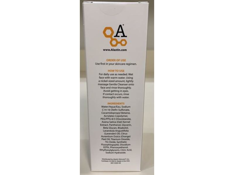 Alastin Skincare Gentle Cleanser, 6 fl oz/177 mL