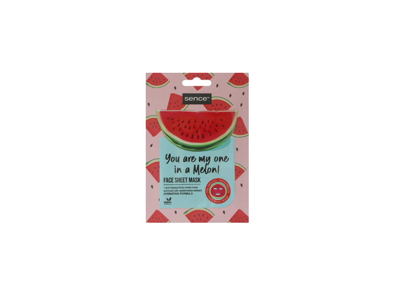 Sence Face Sheet Mask, You Are My One In A Melon!, 20 mL