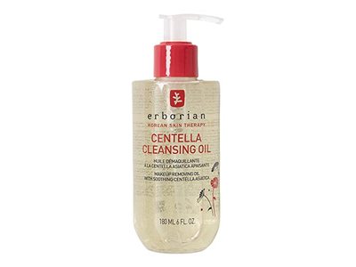 Erborian Korean Skin Therapy Centella Cleansing Oil, Centella Asiatica, 6 fl oz/180 mL