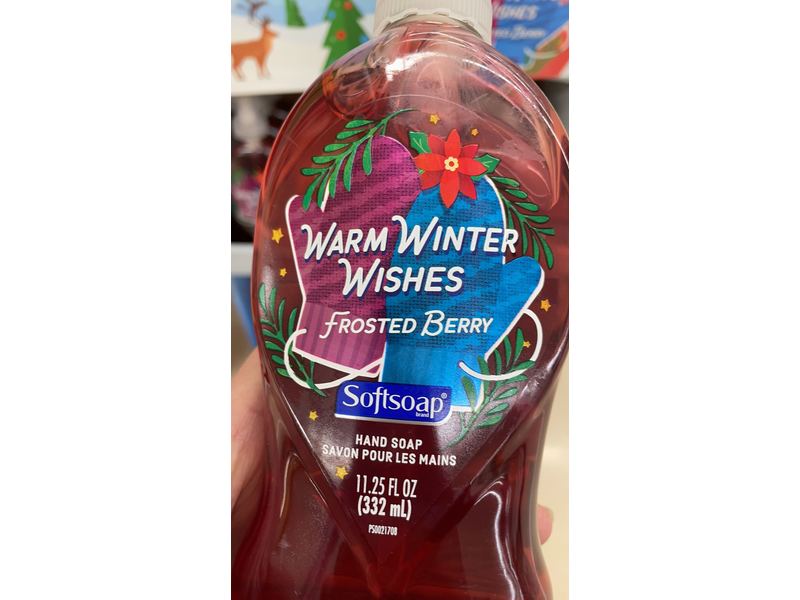 Softsoap Warm Winter Wishes Hand Soaps, Frosted Berry, 11.25 fl oz/332 mL