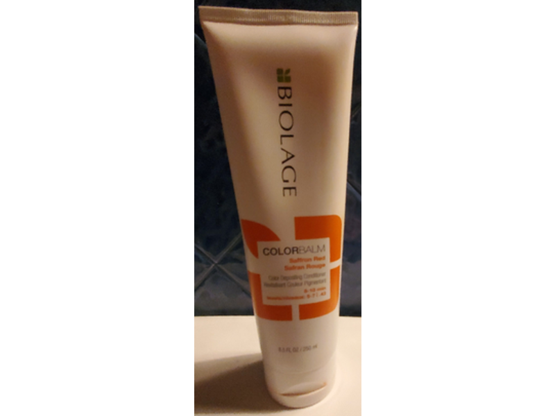 Biolage ColorBalm Semi Permanent Hair Color, Saffron Red, 8.5 fl oz/250 mL