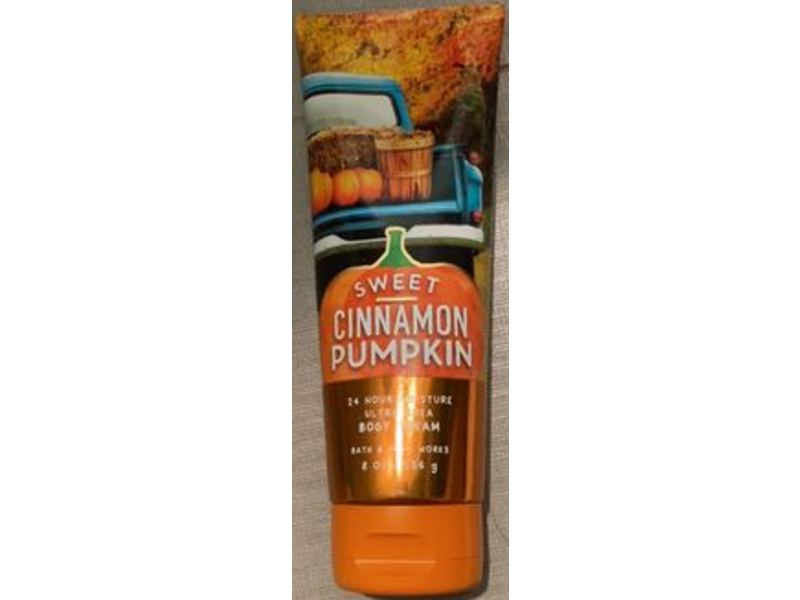 Bath & Body Works Ultra Shea Body Cream, Sweet Cinnamon Pumpkin, 8 oz/226 g