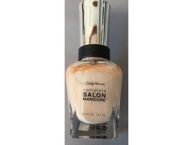 Sally Hansen Complete Salon Manicure Nail Polish, 182 Blush Against The World, 0.5 fl oz/14.7 mL