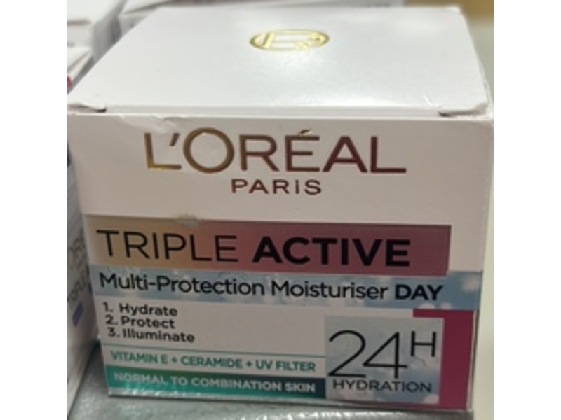 L'Oréal Paris Dermo-Expertise Triple Active Day Multi-Protection Moisturiser, 50 mL